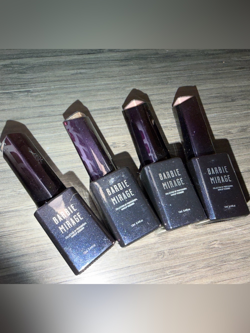Cat eye & nude gel nail polish professional Barbie mirage